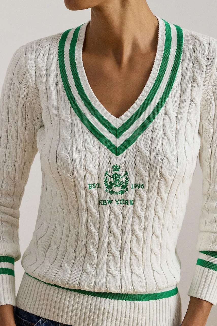 Bavlnený sveter Lauren Ralph Lauren