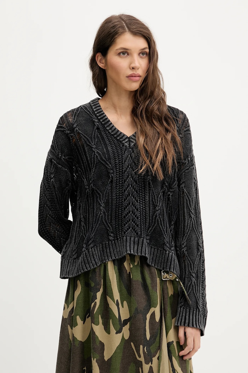 The Ragged Priest pulover de bumbac