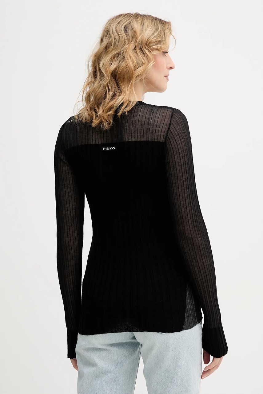 Kardigan s příměsí vlny Pinko (obrázek 3)