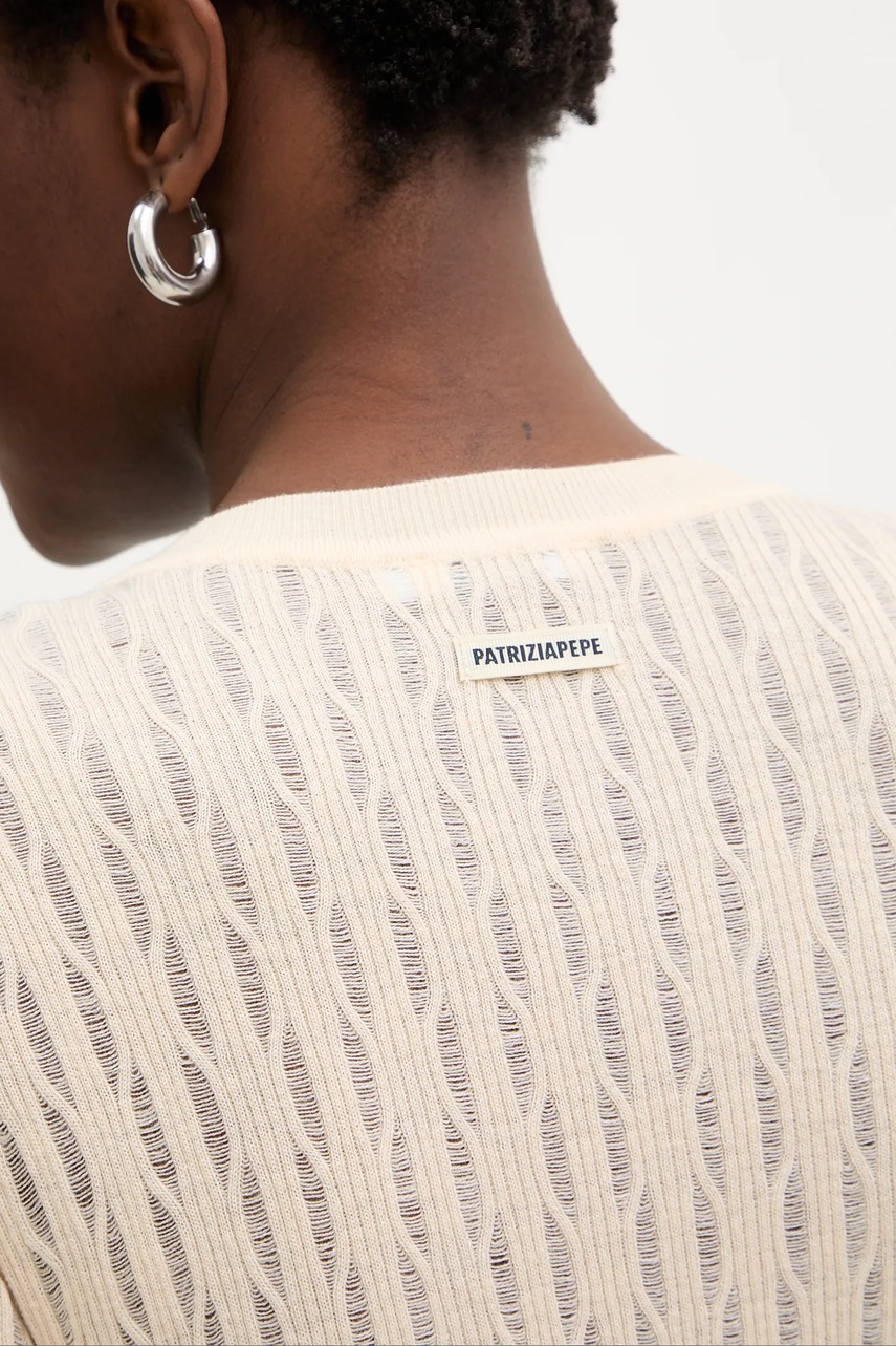 Svetr s příměsí vlny Patrizia Pepe (obrázek 5)