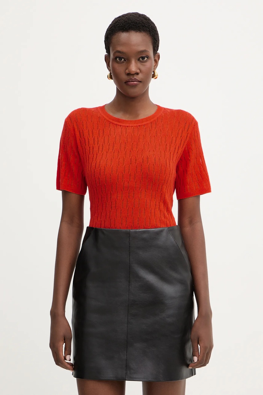 Levně Svetr s příměsí vlny Patrizia Pepe