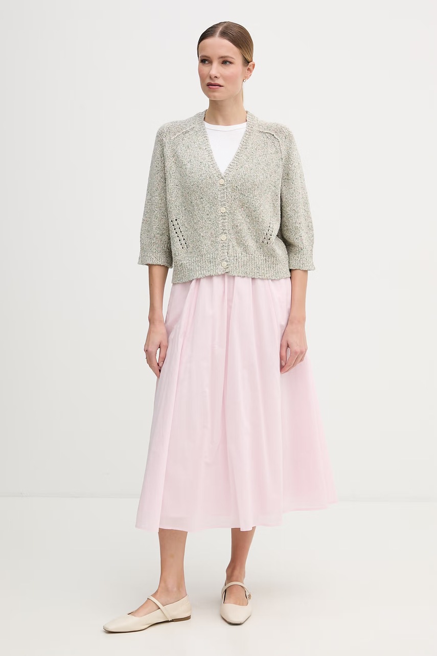 Mos Mosh dámský kardigan s příměsí hedvábí Lizet