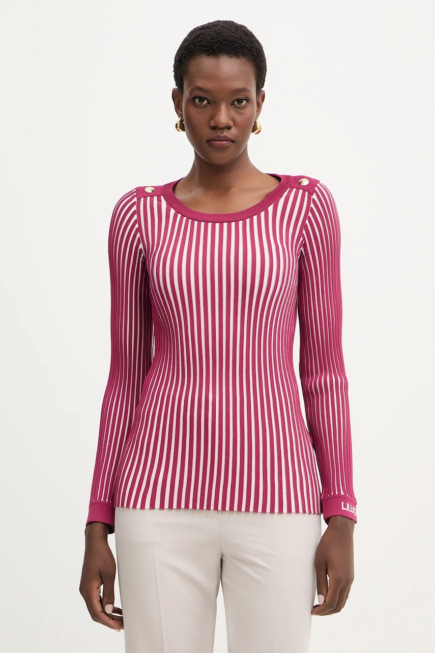 Γυναικεία πουλόβερ liu jo σε ροζ