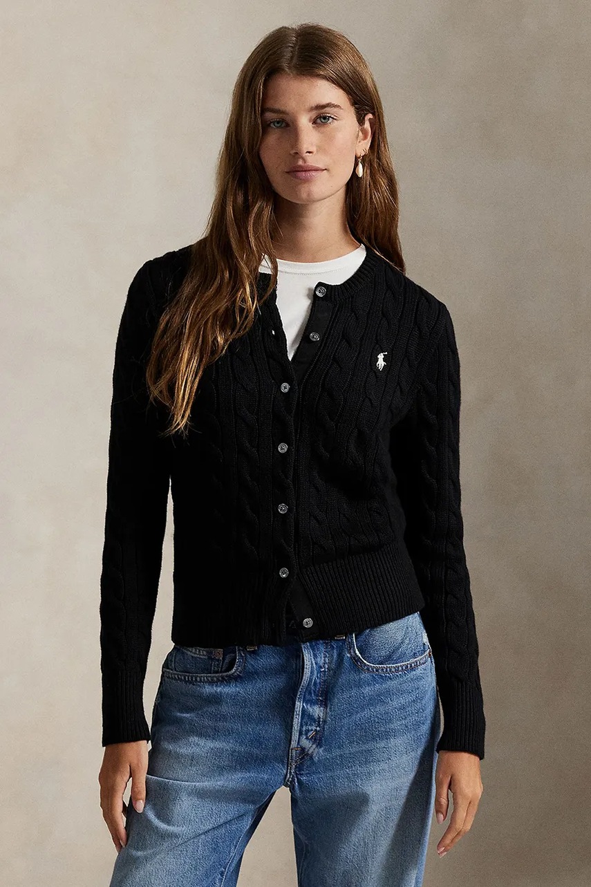 Polo Ralph Lauren cardigan din bumbac 32/2 COTTON