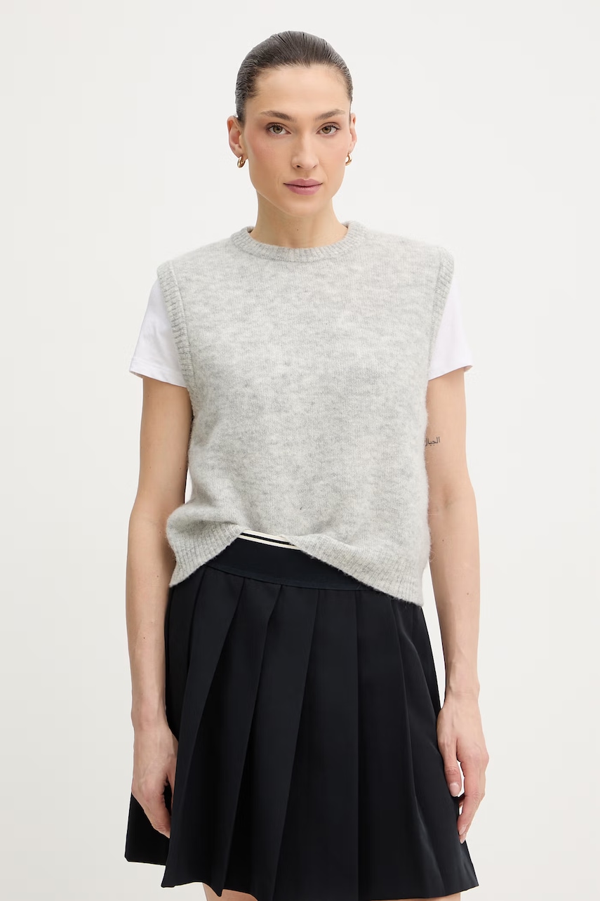 Γιλέκο με προσθήκη μαλλιού American Vintage