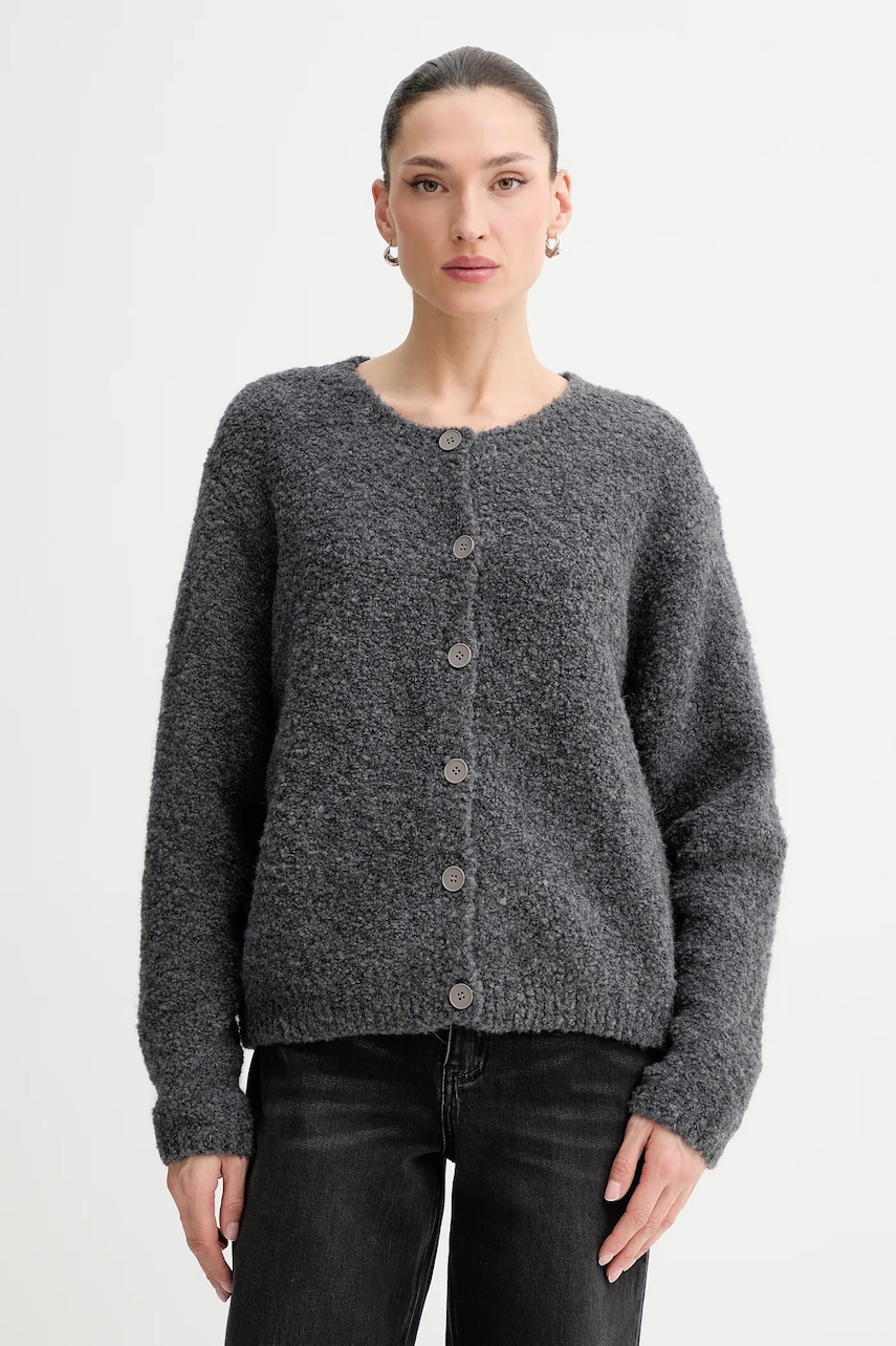 American Vintage cardigan din amestec de lână