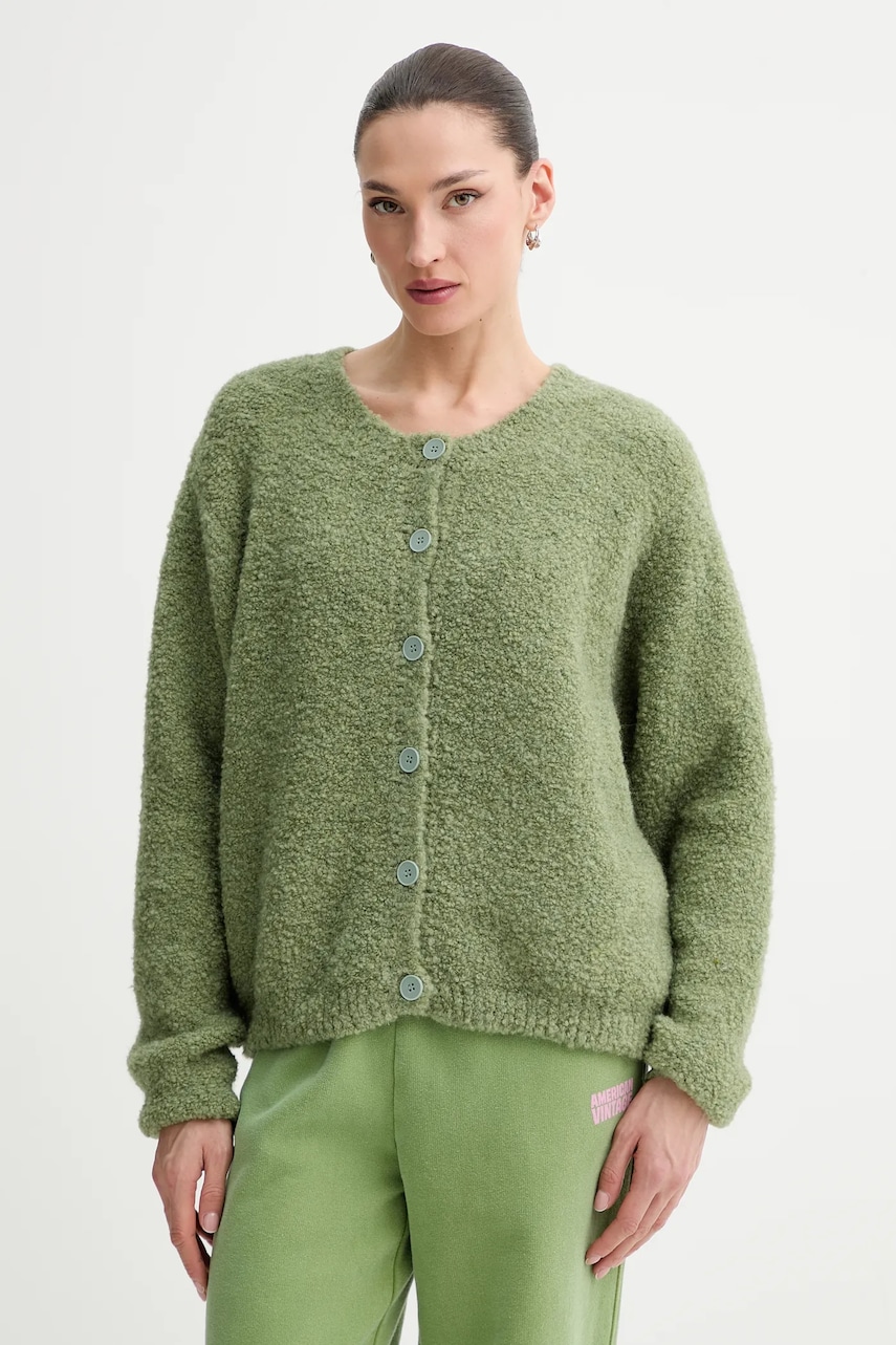 American Vintage cardigan din amestec de lână