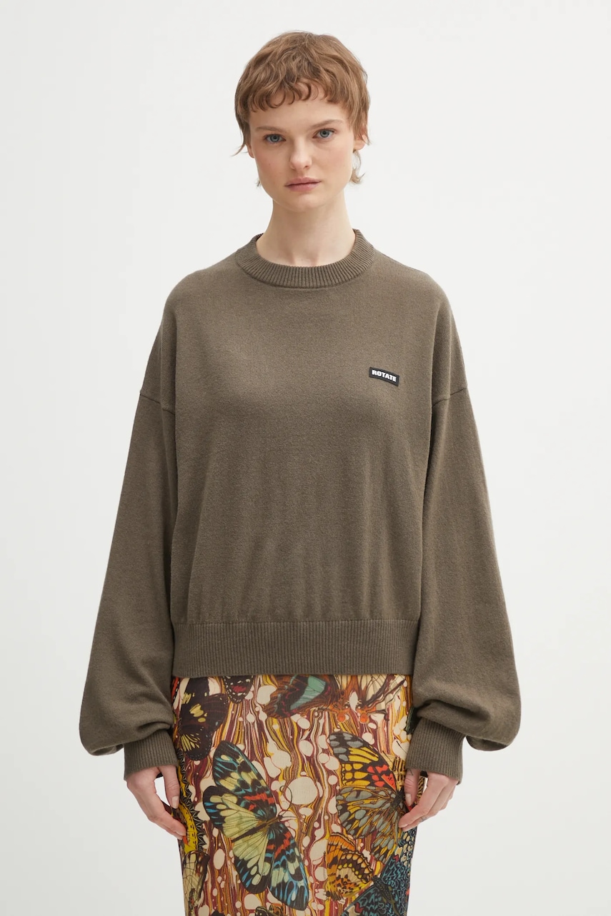 Rotate sweter wełniany
