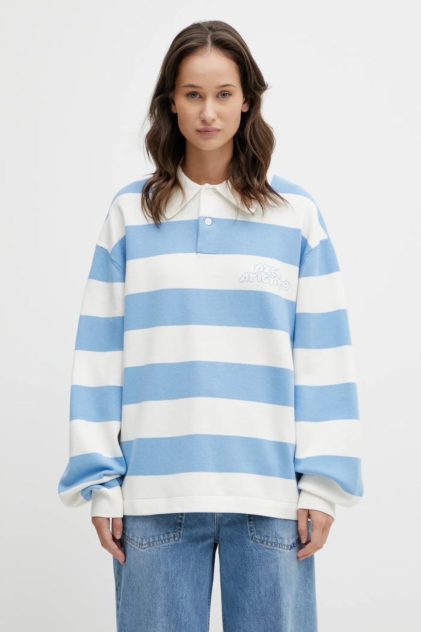 Axel Arigato sweter z dodatkiem wełny Rey Polo Sweater