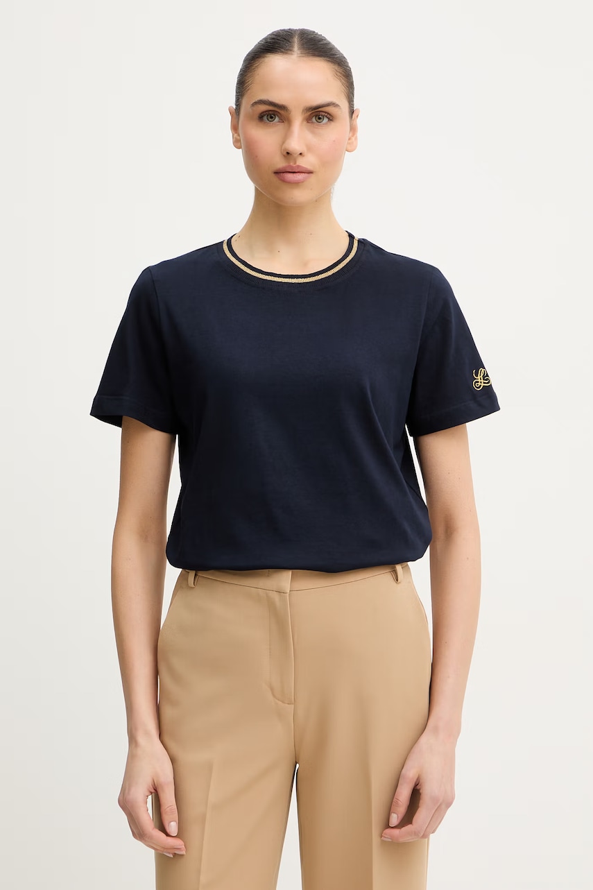 Luisa Spagnoli tricou din bumbac Balearica