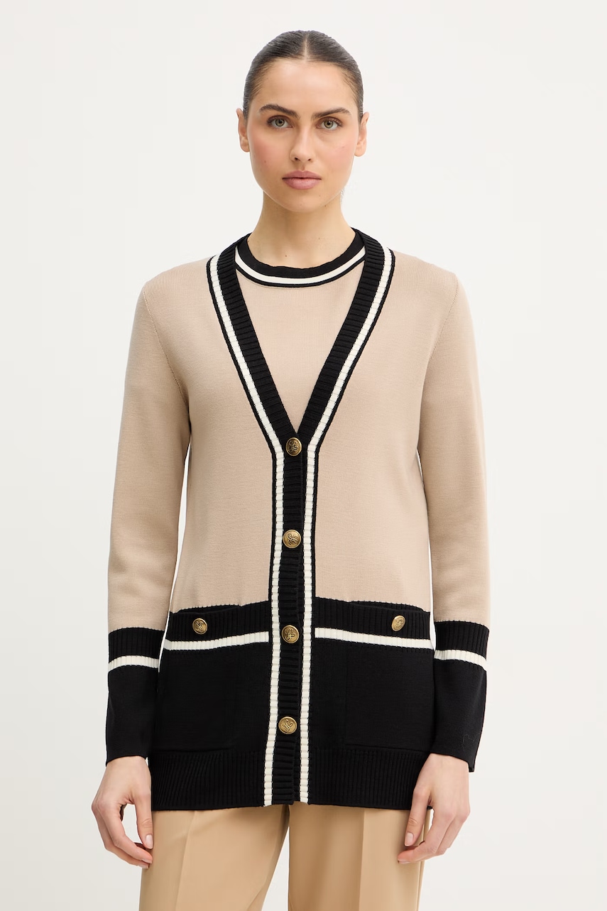 Luisa Spagnoli cardigan din lână Marinetta