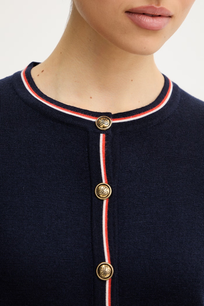 Vlněný kardigan Luisa Spagnoli Martorana (obrázek 5)