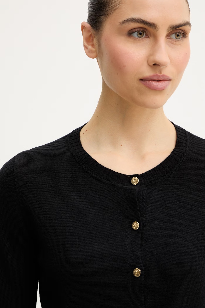 Vlněný kardigan Luisa Spagnoli Merletti (obrázek 4)