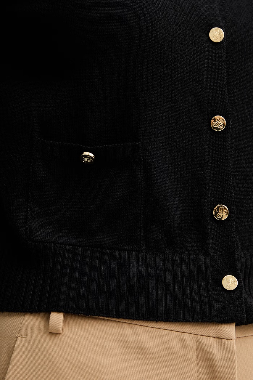 Vlněný kardigan Luisa Spagnoli Merletti (obrázek 5)