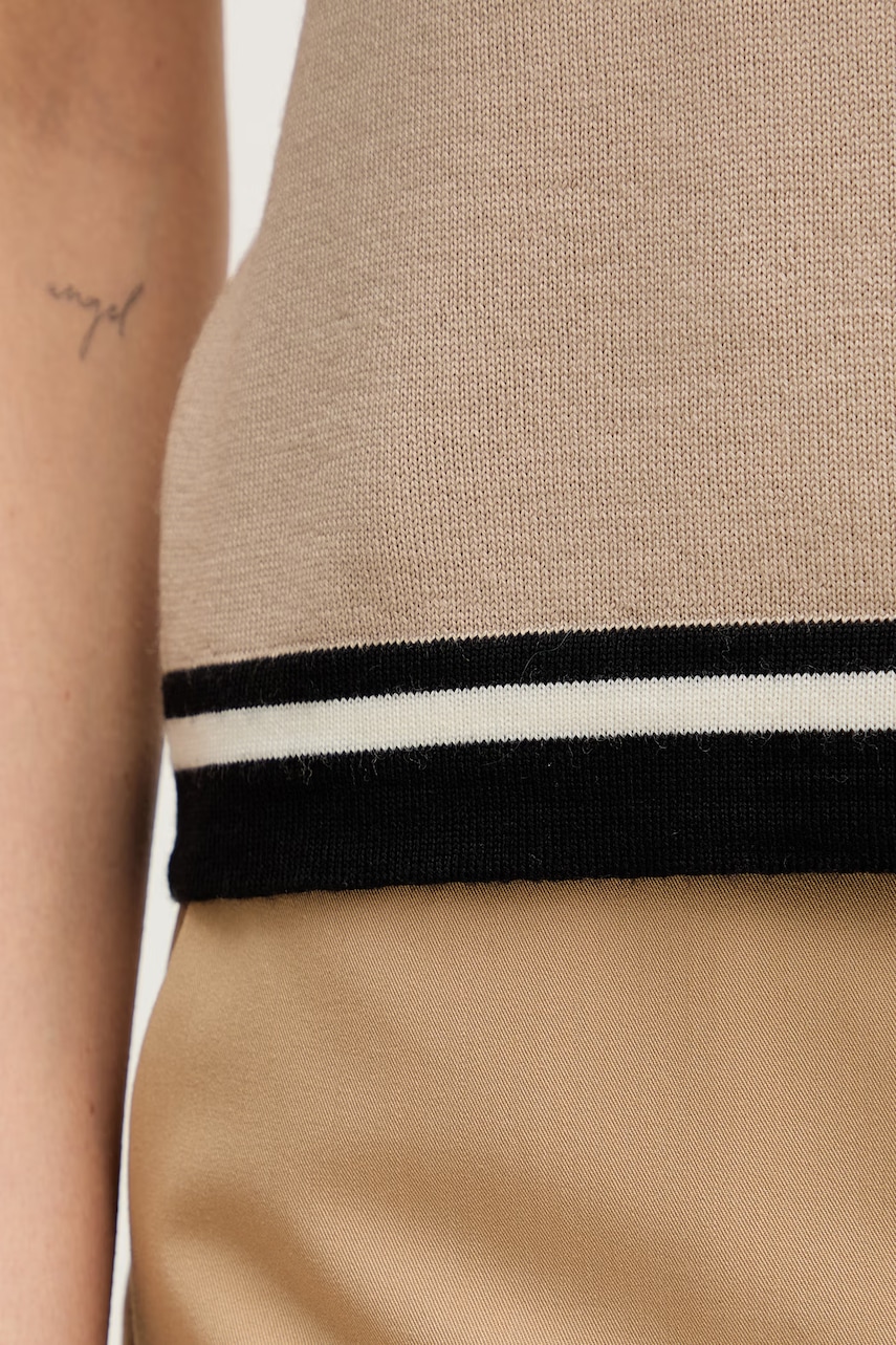 Vlněné tričko Luisa Spagnoli Mielina