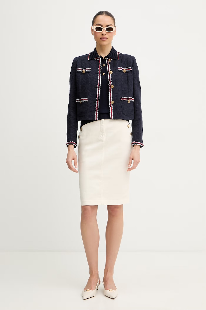 Bavlněné sako Luisa Spagnoli Valter