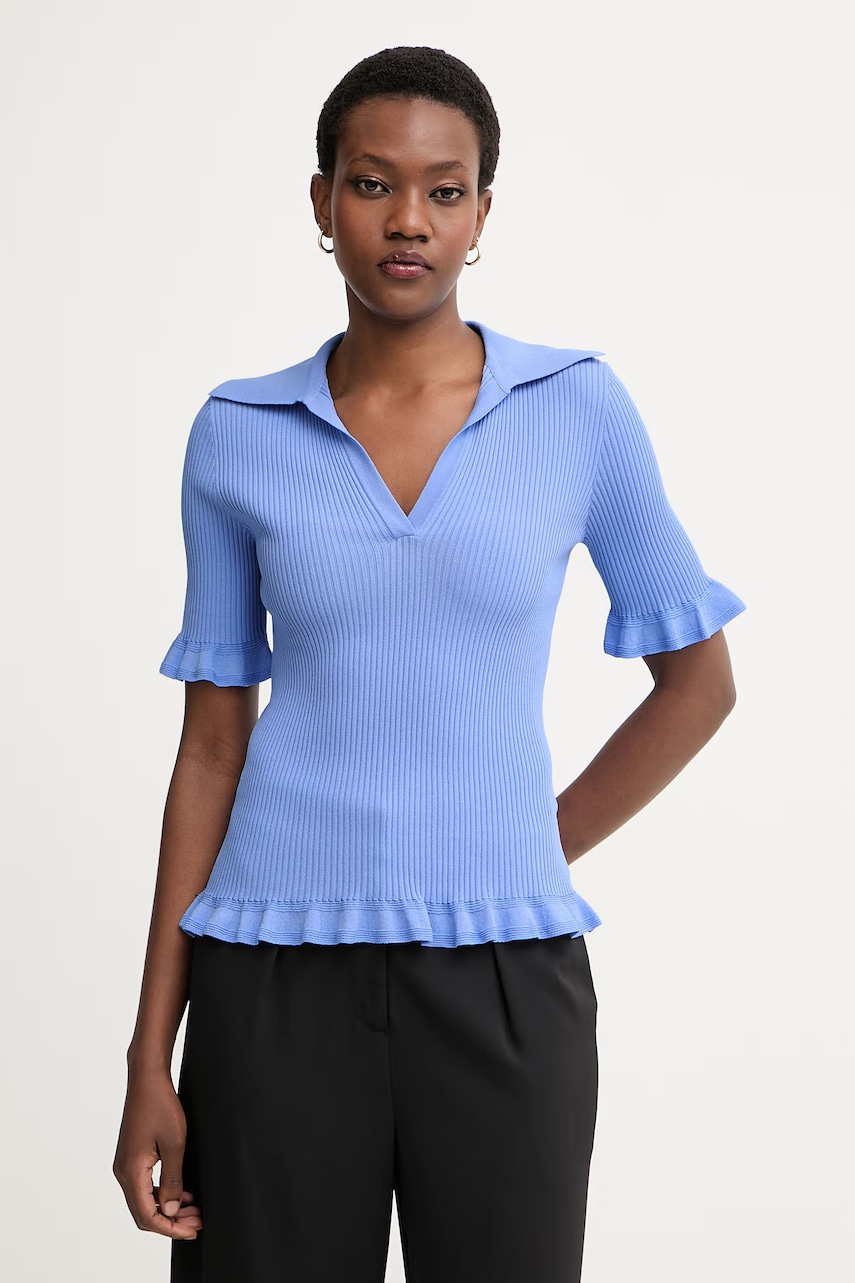 Luisa Spagnoli polo pentru femei, cu vâscoză Censito