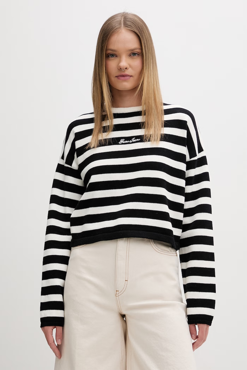 Guess Jeans pulover pentru femei, din bumbac