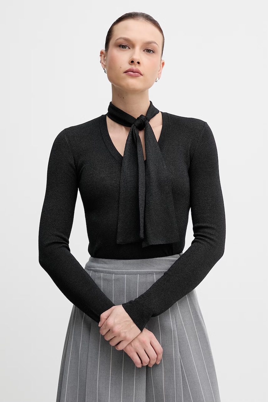 Sisley pulover de femei cu lyocell