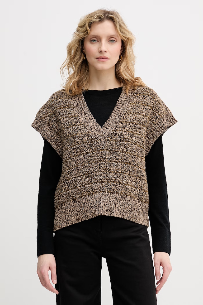 Sisley pulover pentru femei, cu amestec de bumbac