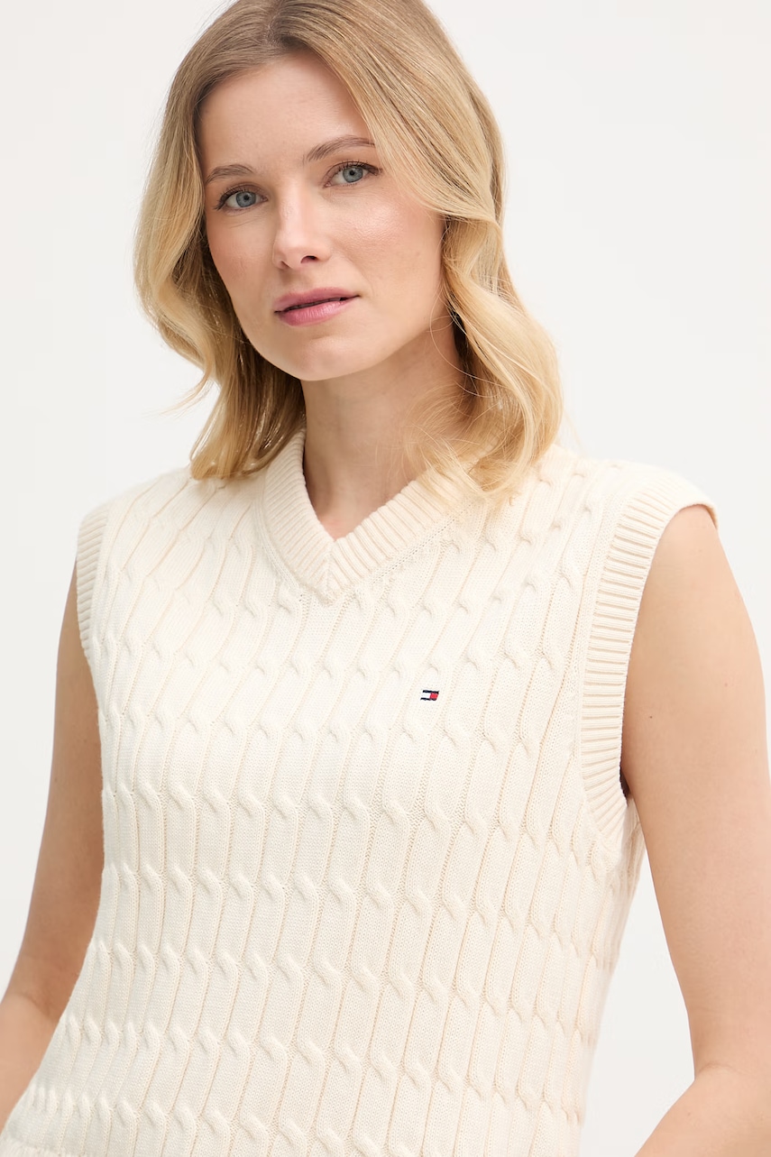 Tommy Hilfiger vesta dámska bavlnená