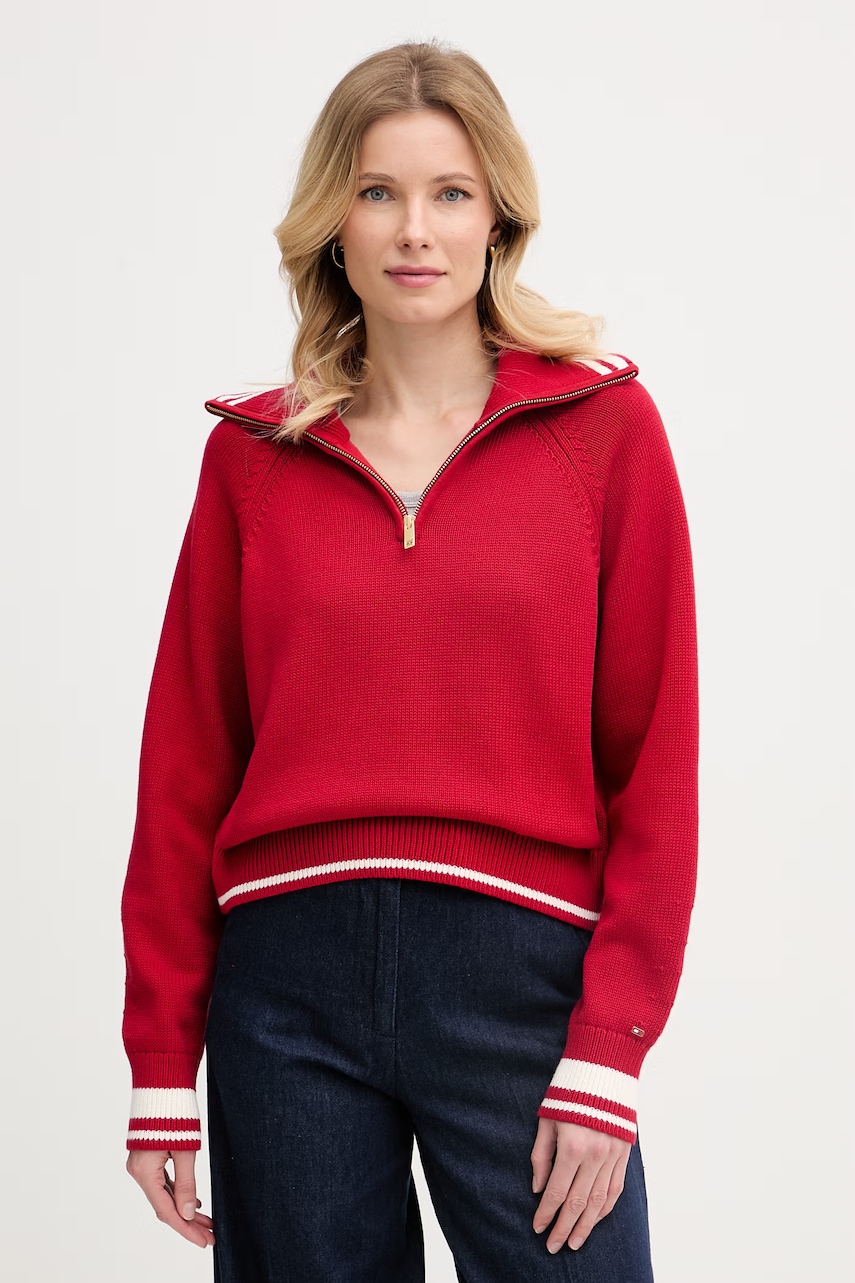 Tommy Hilfiger pulover pentru femei, din bumbac