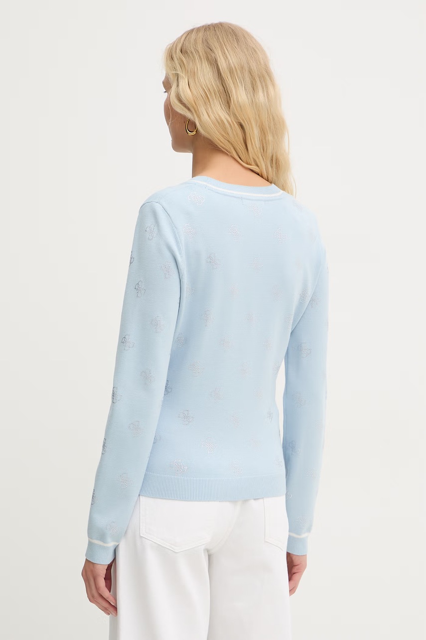 Guess kardigan dámský z viskózy (obrázek 3)