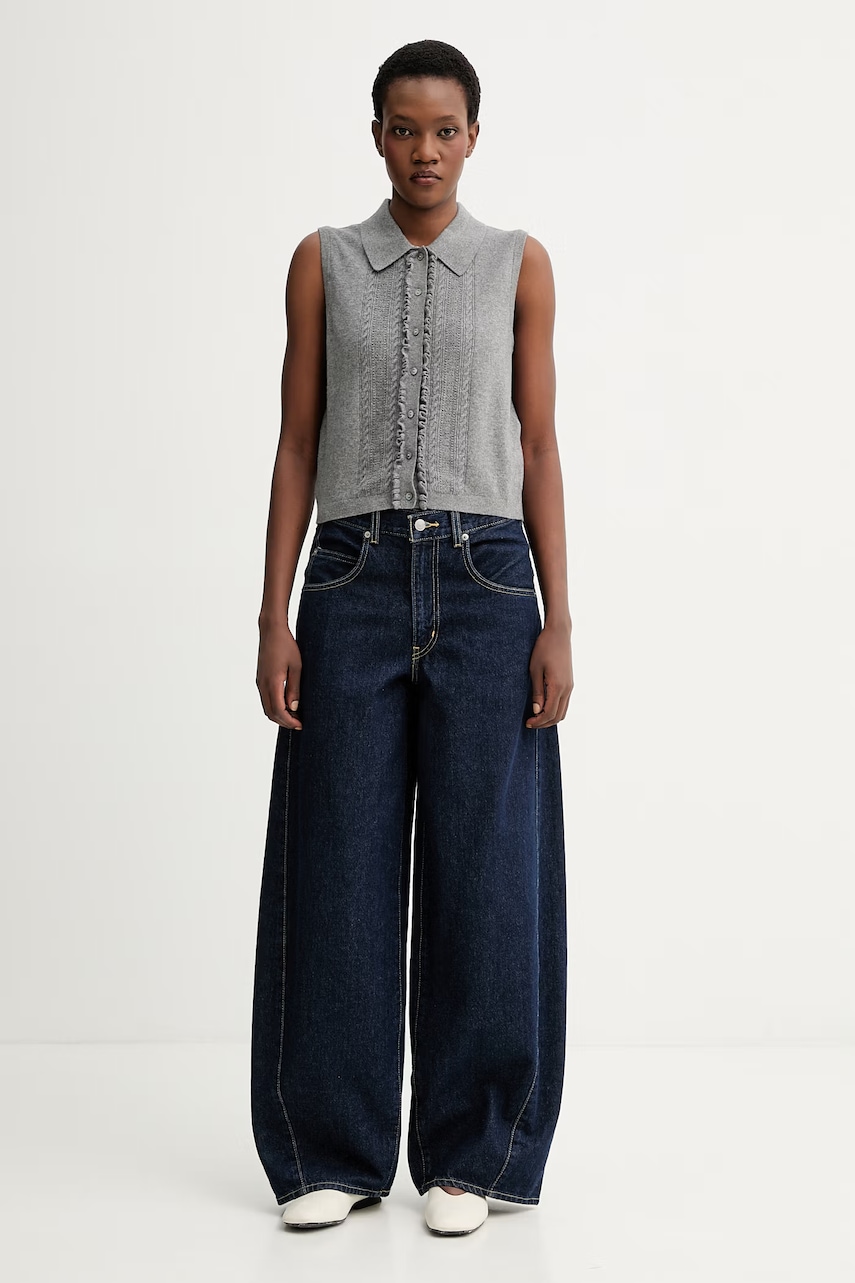 Vesta Levi's SUPER SOFT MINI RUFFLE VEST