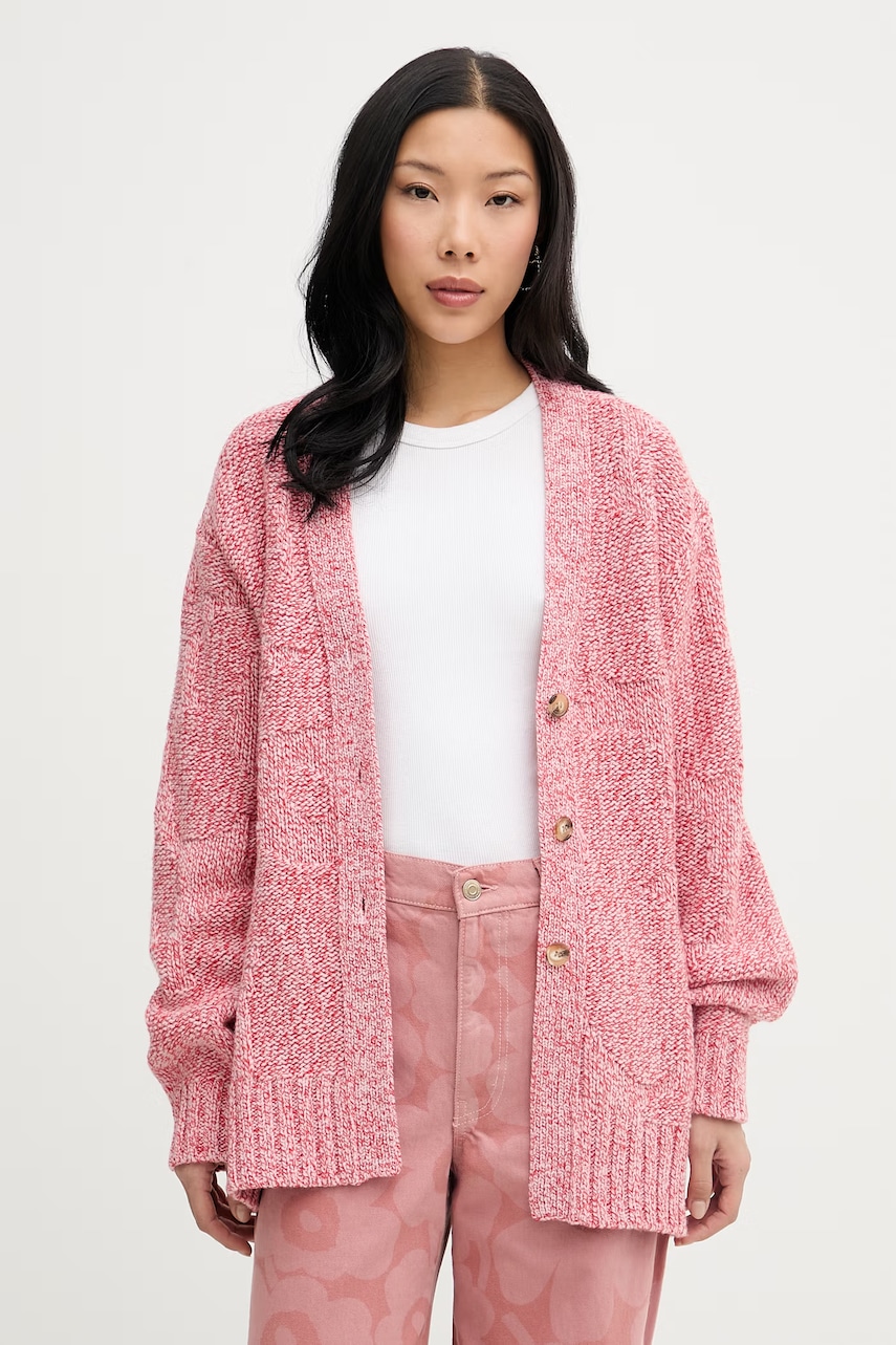 Marimekko cardigan pentru femei, din lână