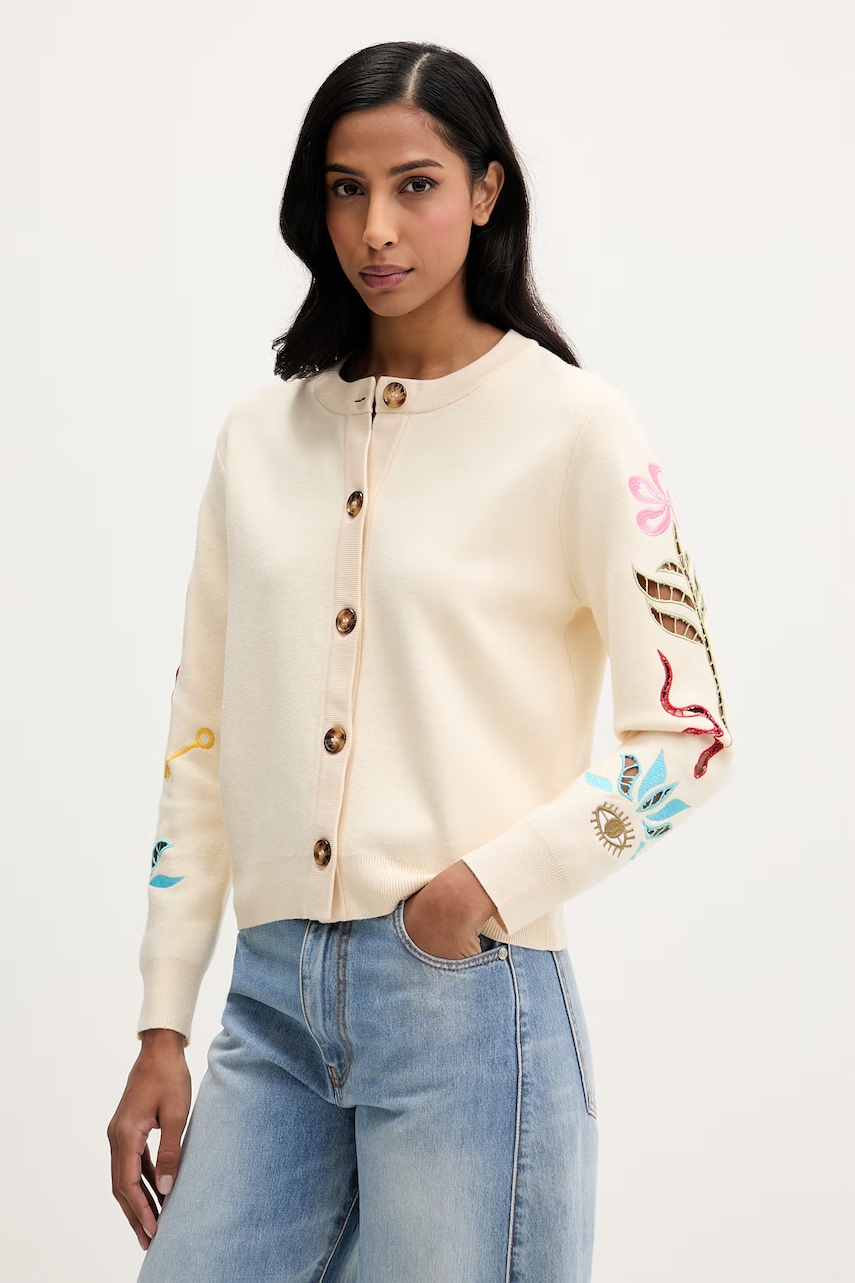 Πλεκτή ζακέτα Never Fully Dressed