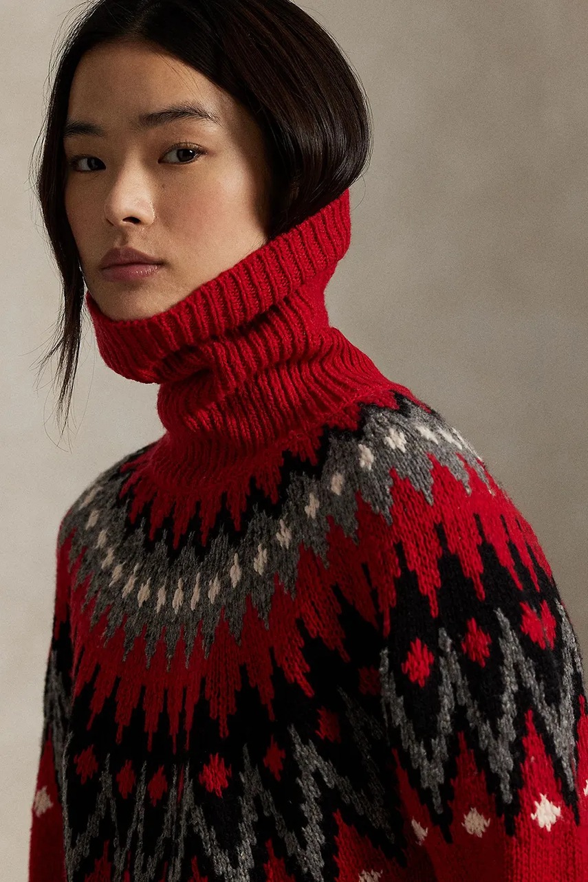 Polo Ralph Lauren rolák dámský vlněný (obrázek 4)