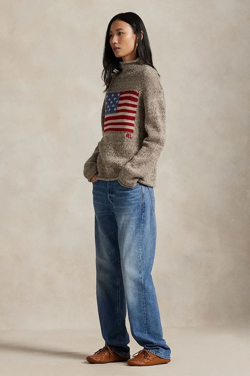 Polo Ralph Lauren polorolák dámský vlněný (obrázek 3)