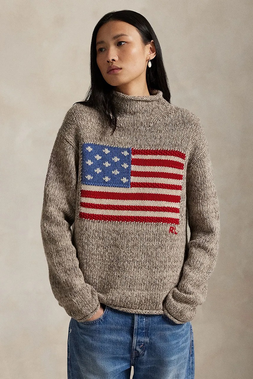 Polo Ralph Lauren polorolák dámský vlněný (obrázek 5)