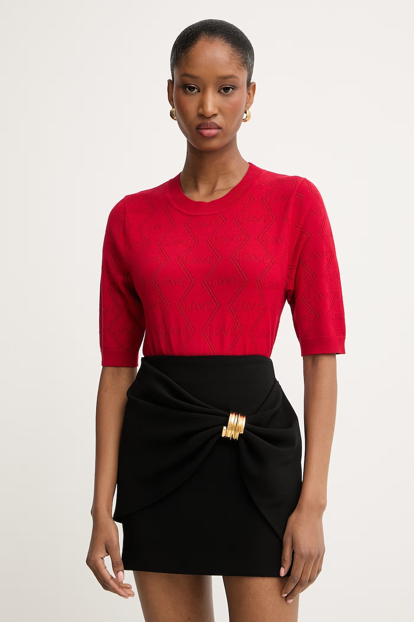 Morgan tricou tricotat de damă cu vâscoză