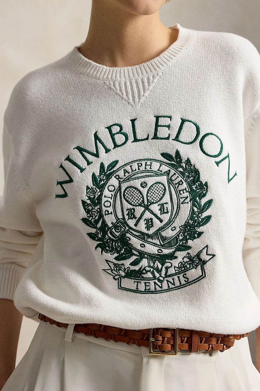 Polo Ralph Lauren Polo Ralph Lauren πουλόβερ γυναικείο βαμβακερό Wimbledon - 4