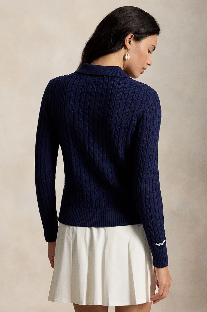 Polo Ralph Lauren Polo Ralph Lauren πουλόβερ γυναικείο βαμβακερό Wimbledon - 2