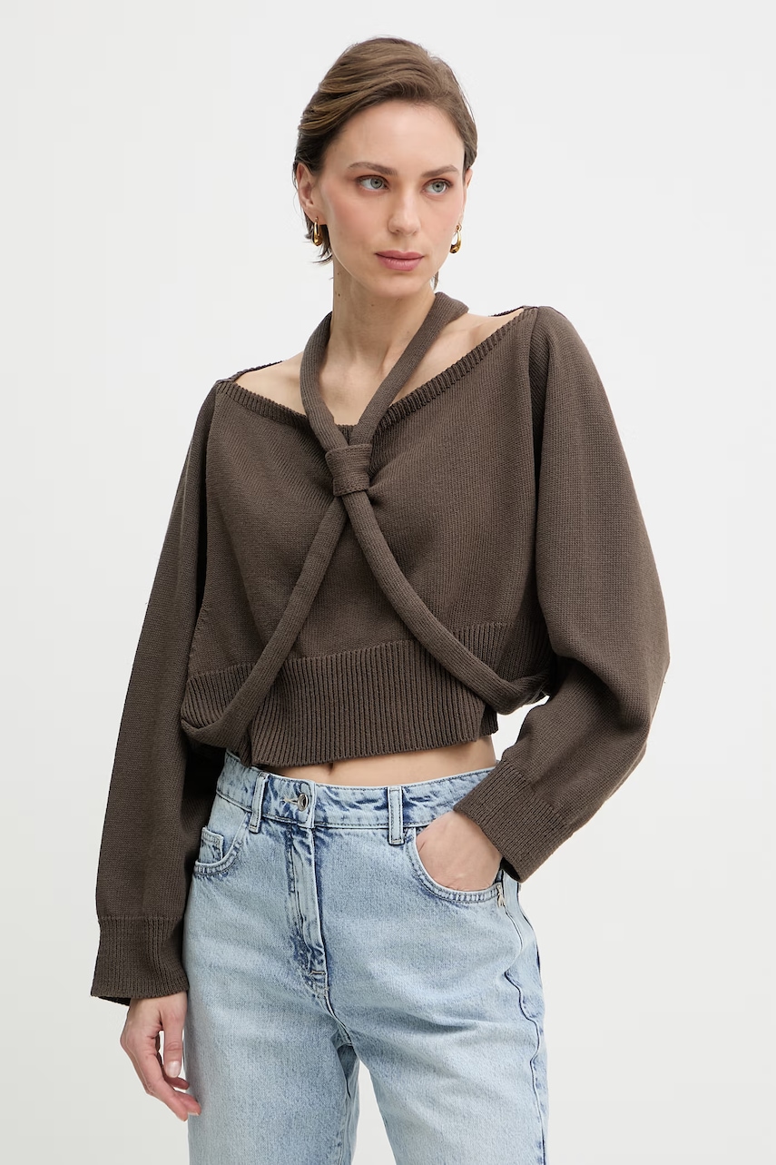 Haveone pulover de damă din bumbac