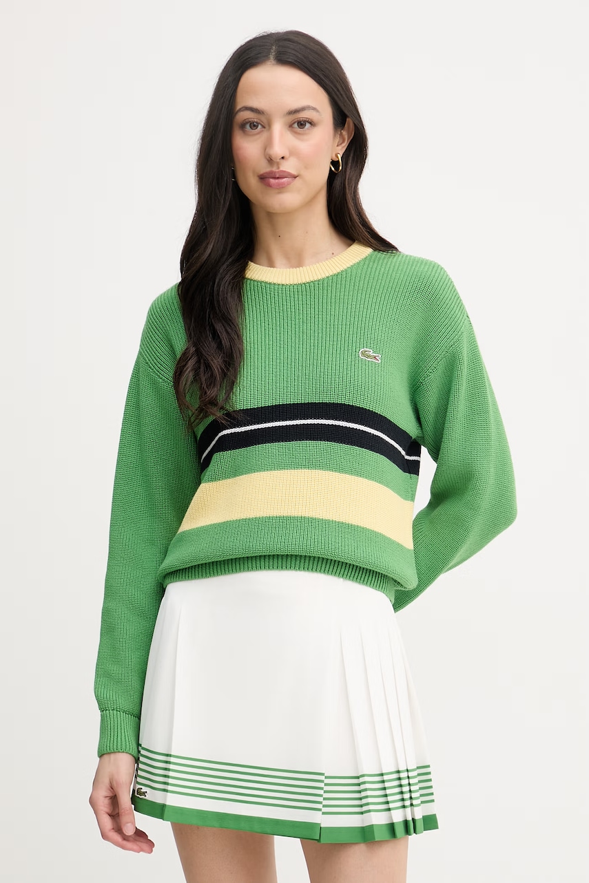 Lacoste pulover de damă cu amestec de lână