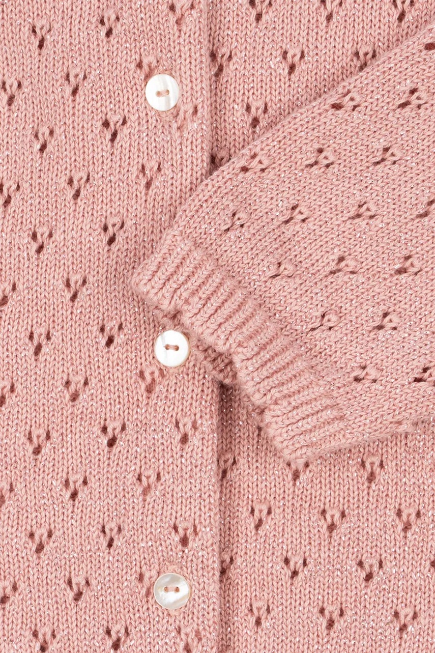 Detský bavlnený kardigan Konges Sløjd HANNAH CARDIGAN