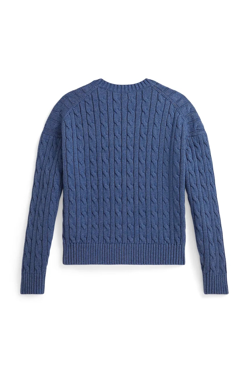 Detský bavlnený sveter Polo Ralph Lauren