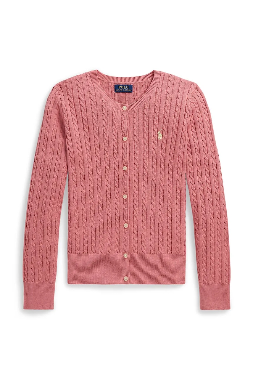 Detský bavlnený kardigan Polo Ralph Lauren