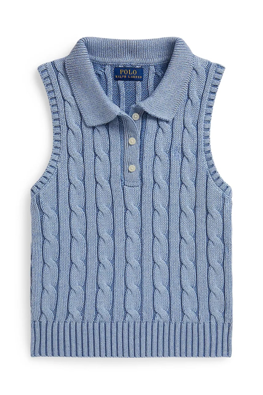 Детская хлопковая жилетка Polo Ralph Lauren Детская хлопковая жилетка Polo Ralph Lauren