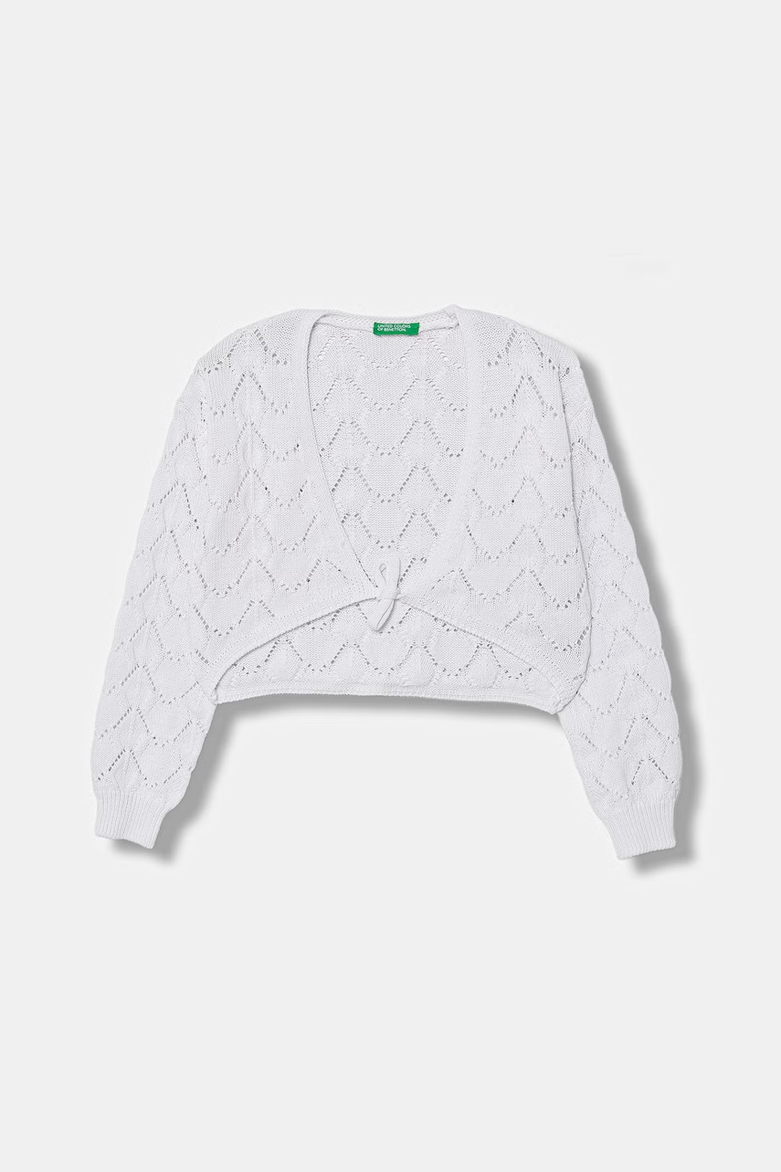 United Colors of Benetton ζακέτα παιδική διάτρητη