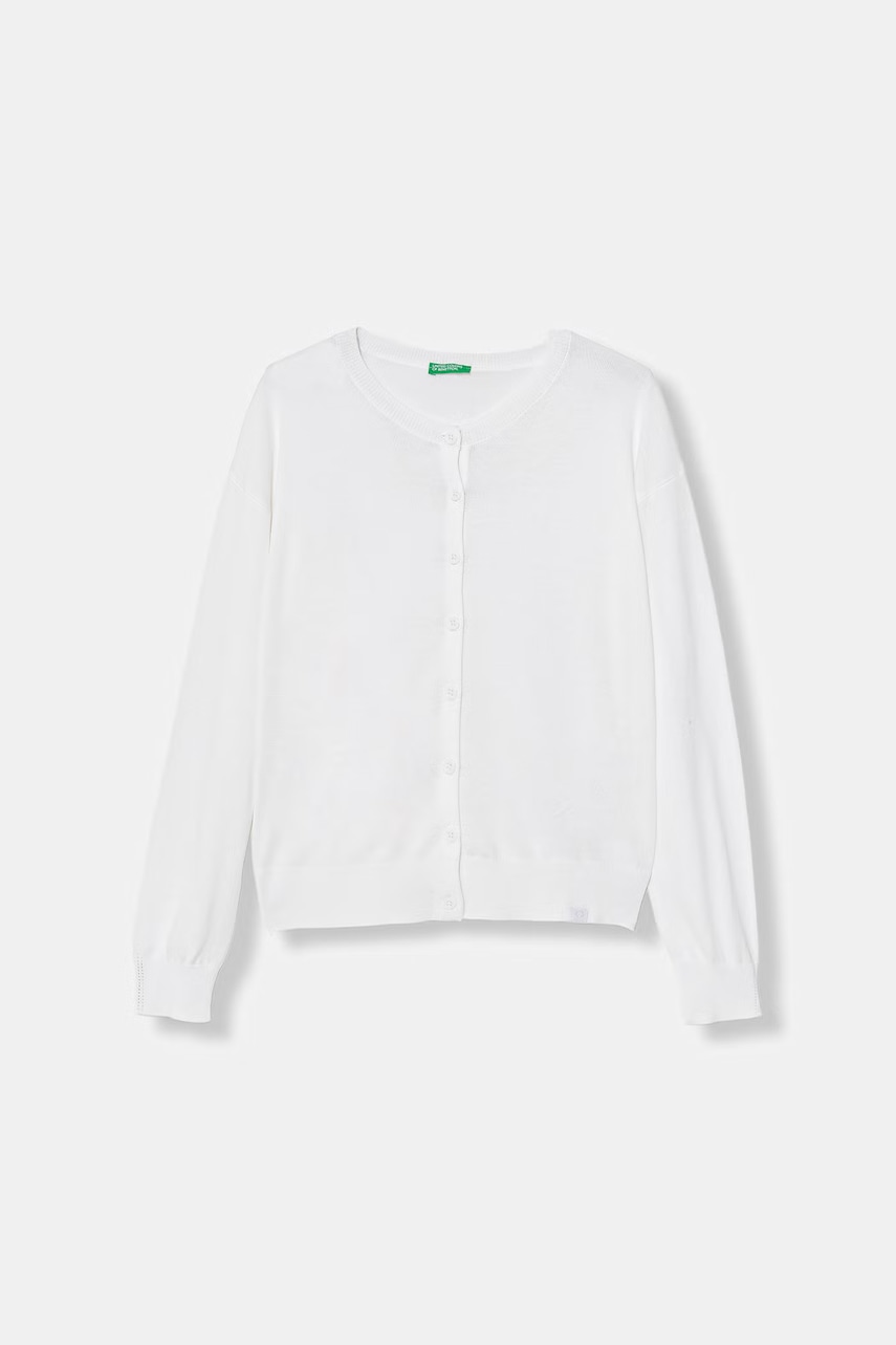 United Colors of Benetton cardigan pentru copii, cu bumbac