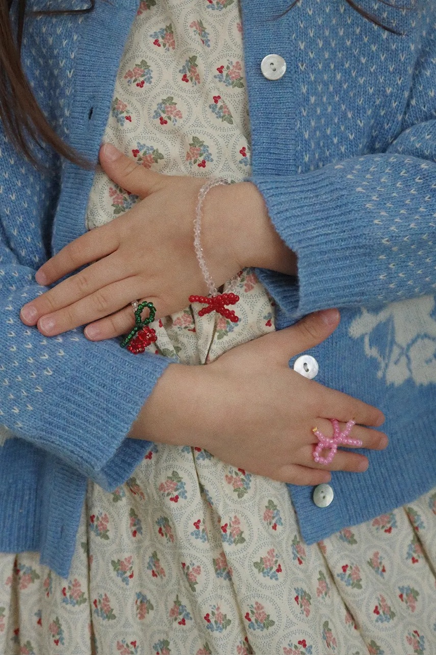 Dětský kardigan s příměsí vlny Konges Sløjd BELOU KNIT CARDIGAN (obrázek 9)