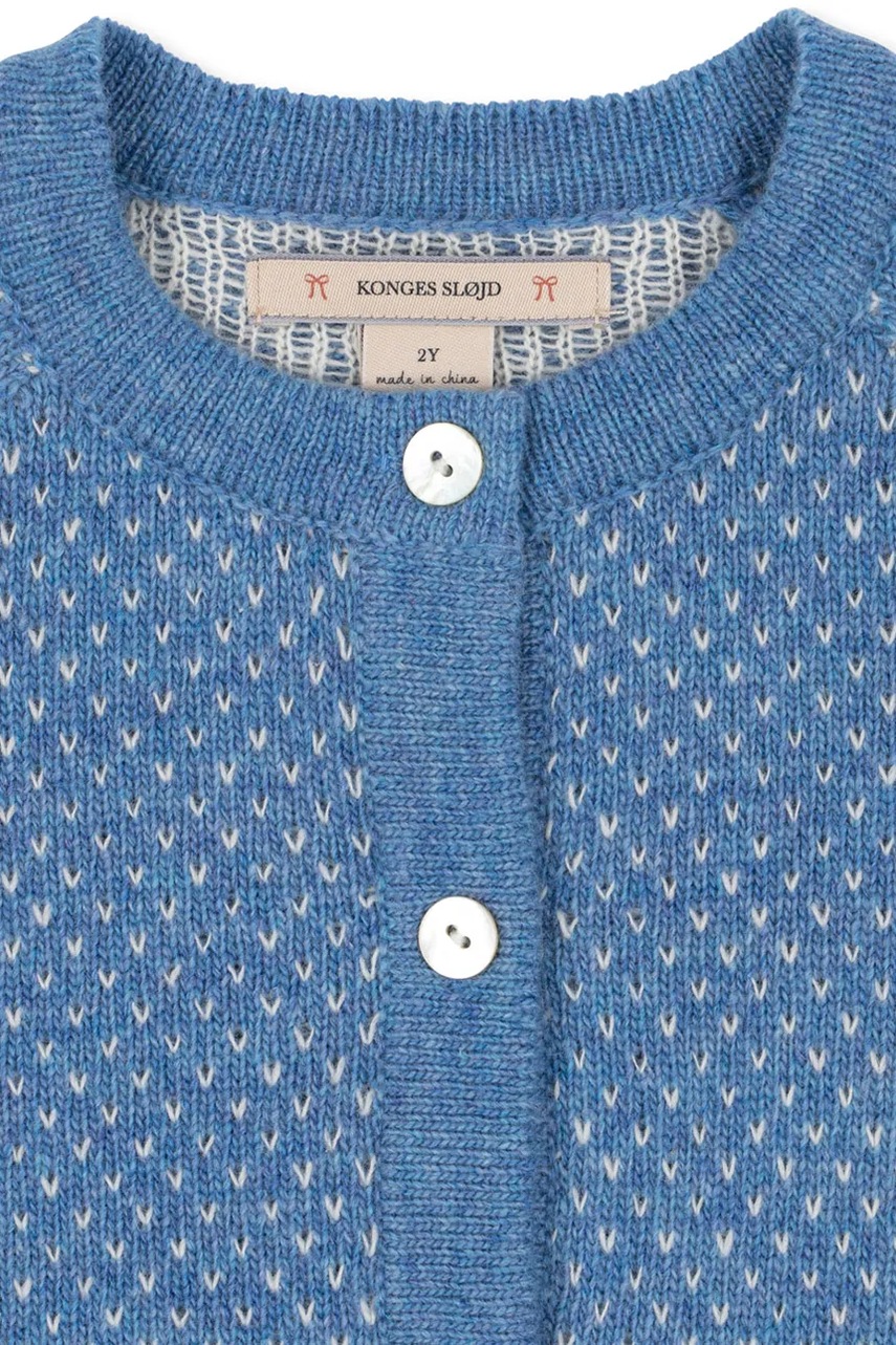 Dětský kardigan s příměsí vlny Konges Sløjd BELOU KNIT CARDIGAN (obrázek 4)