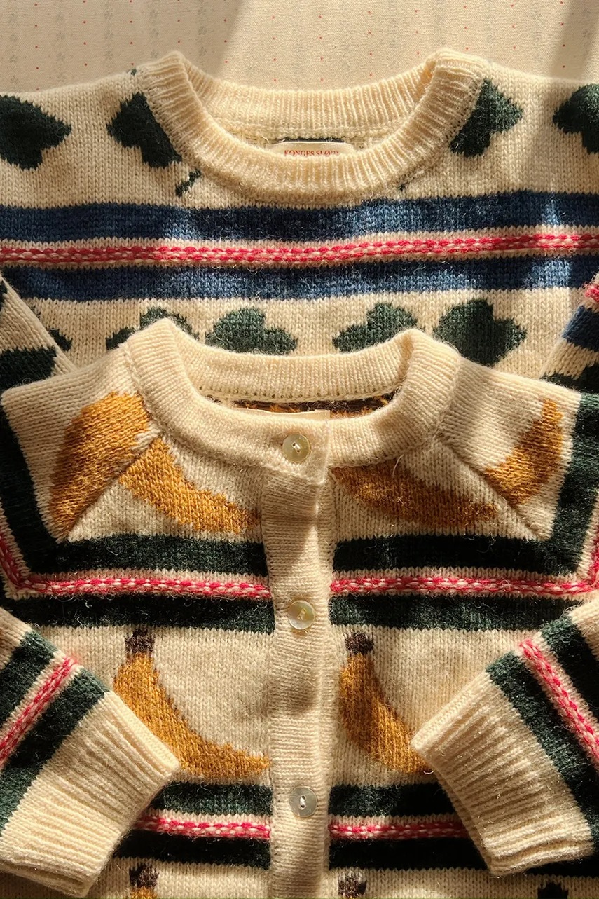 Dětský kardigan s příměsí vlny Konges Sløjd BILLI KNIT CARDIGAN (obrázek 6)