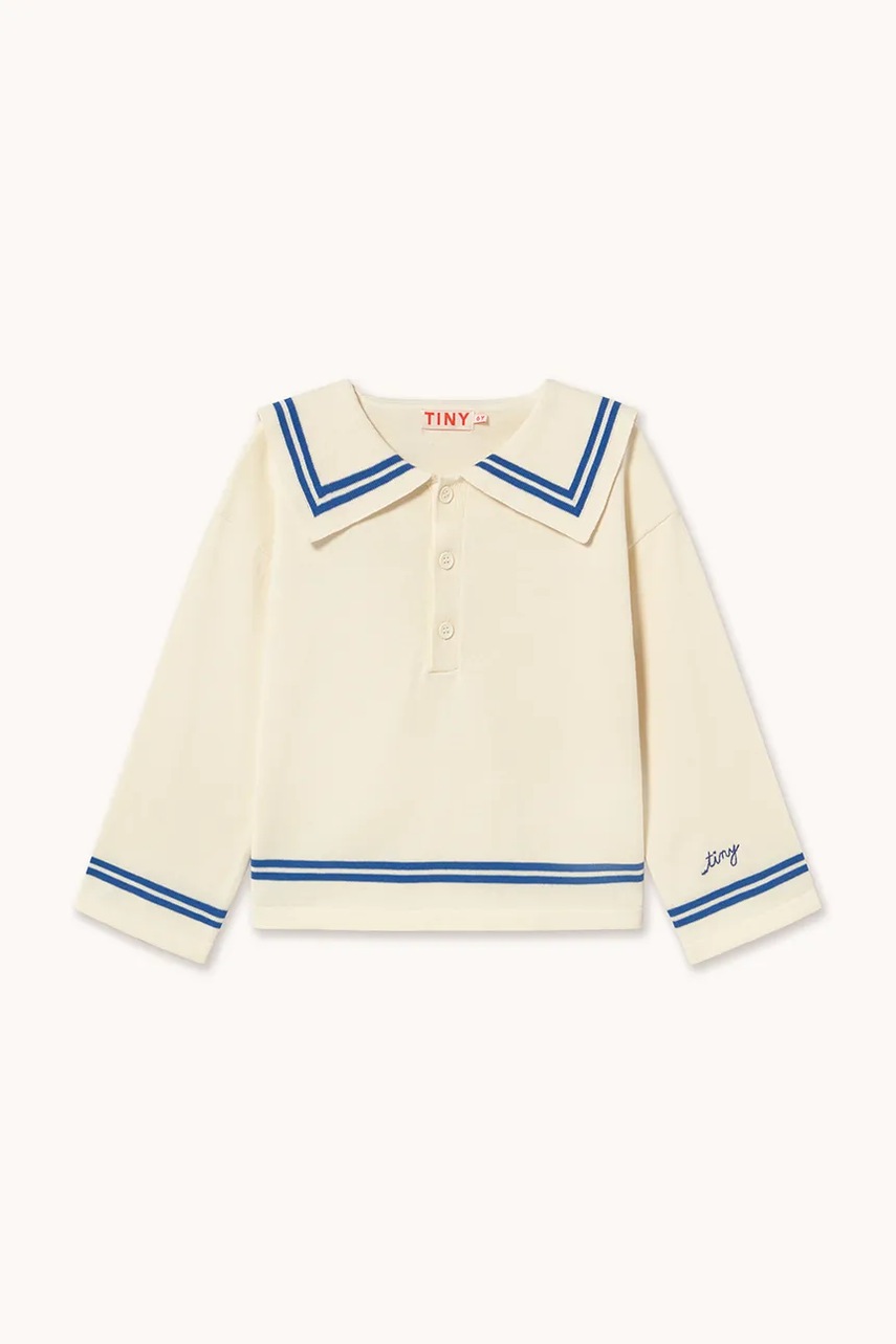 Дитячий бавовняний светр Tinycottons SAILOR TINY CARDIGAN