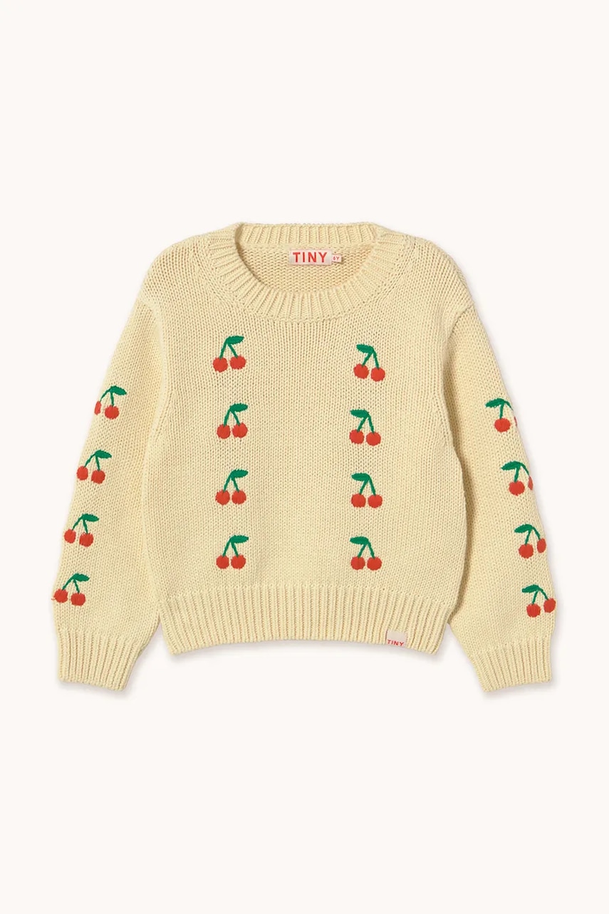 Detský bavlnený sveter Tinycottons MINI CHERRIES SWEATER