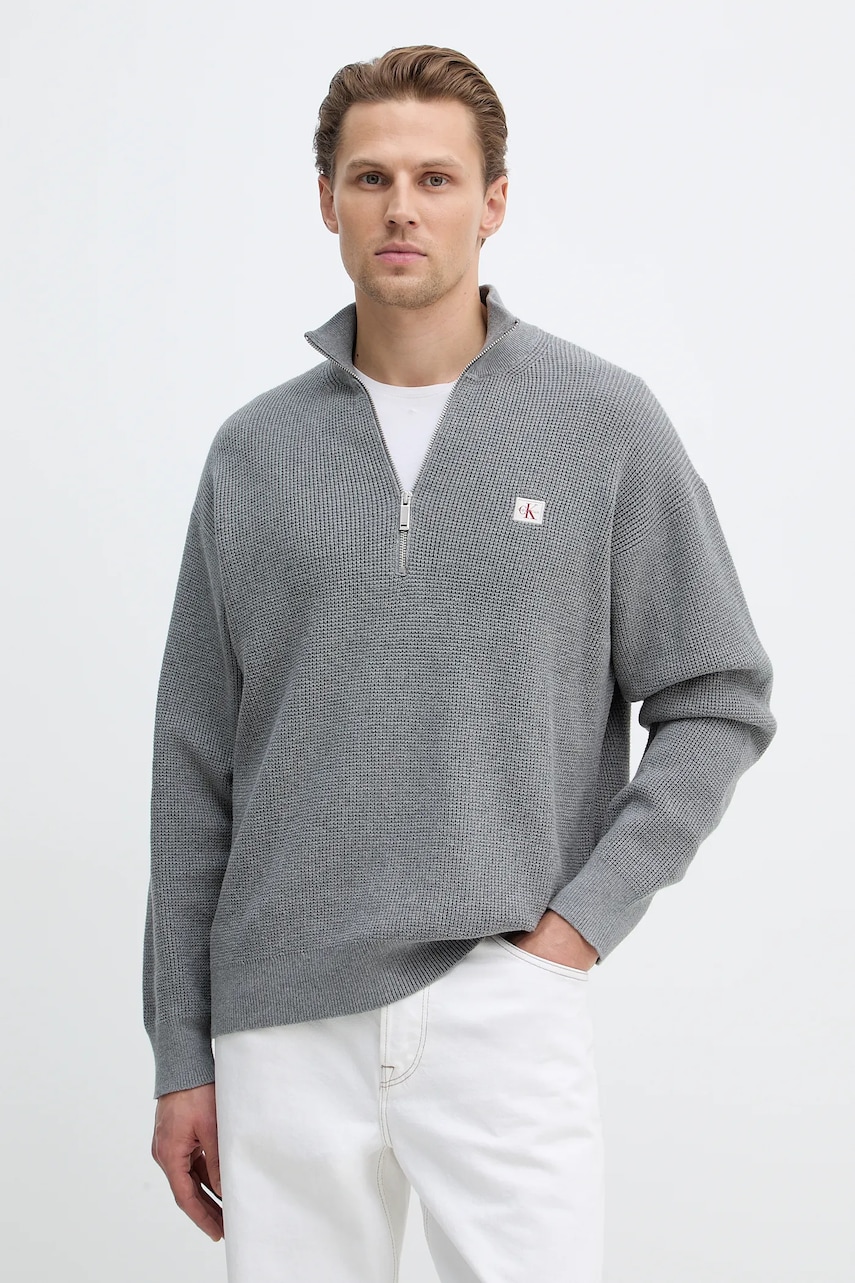 Βαμβακερό πουλόβερ Calvin Klein Jeans